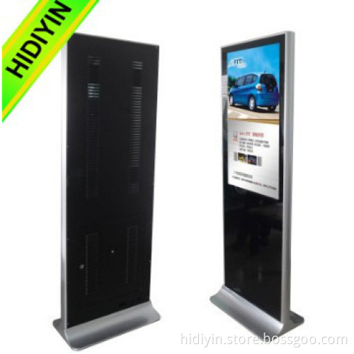 55 inch floor stand LCD CF card advertisement player with ROHS
